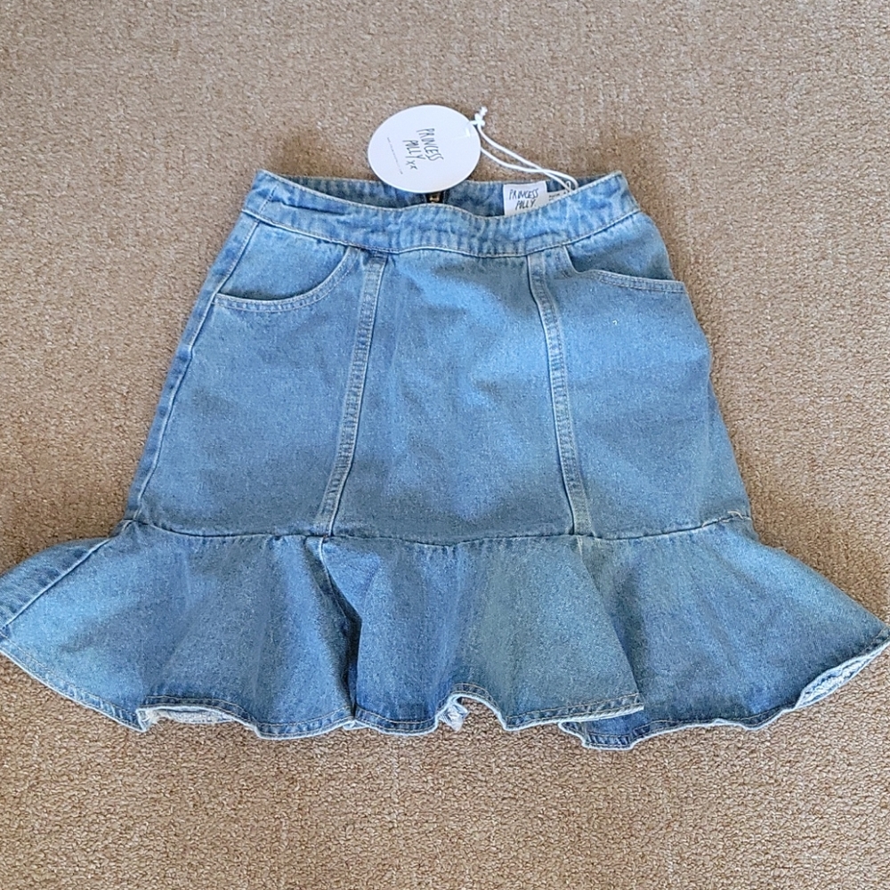 Denim skirt